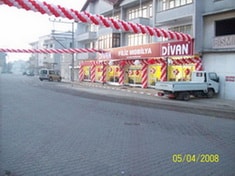 300 metre i�yeri a��l�� balon s�slemesi modeli